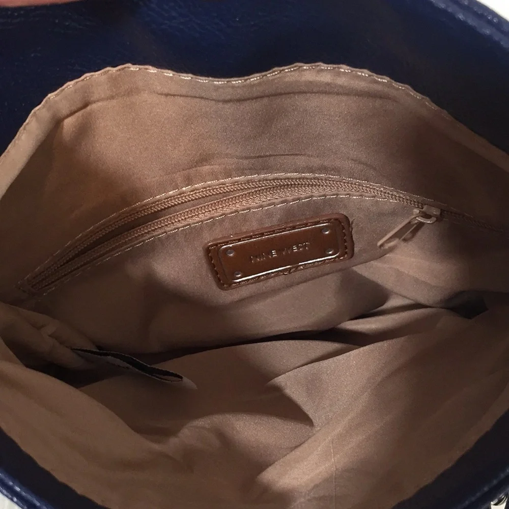 Nine West Pacific Blue Quilted Tunnel Crossbody - Picture 9 of 9